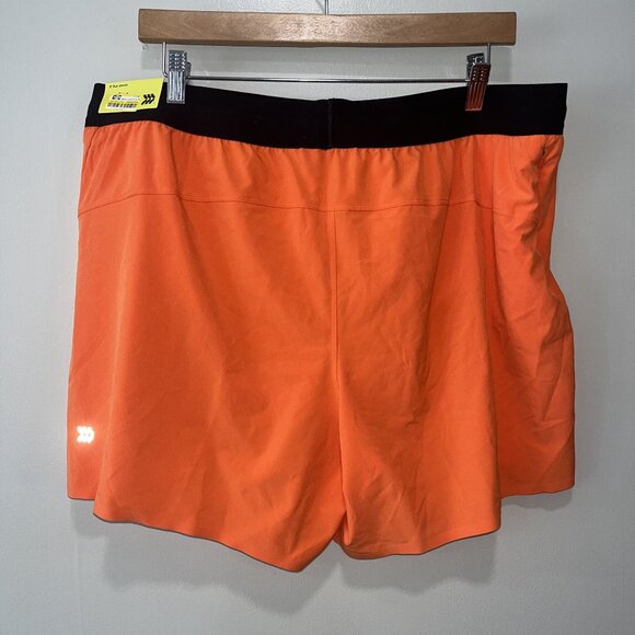 All in Motion Men's Shorts, XL Orange - Picture 2 of 9